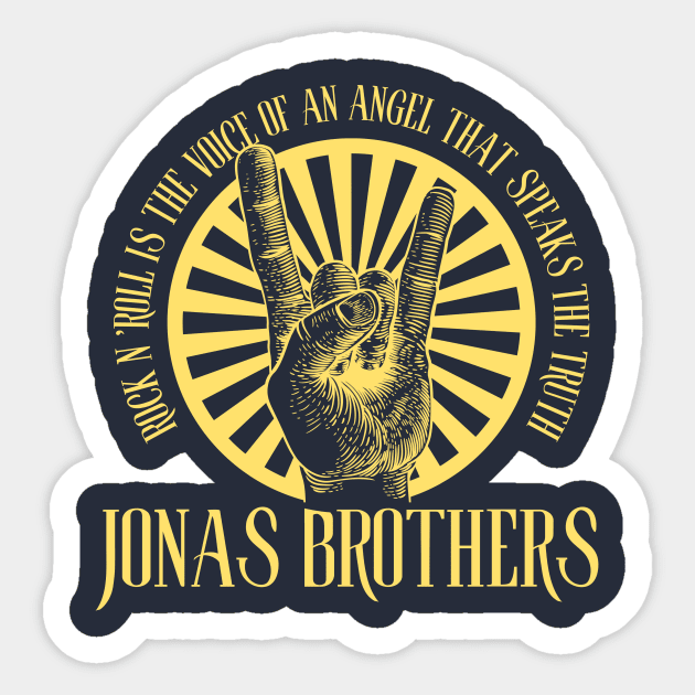 Jonas Brothers Sticker by aliencok